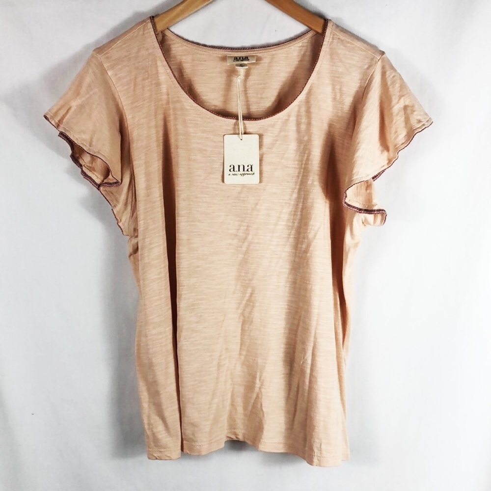 NWT Ana Blouse with Flutter Sleeves | Size XL - Picture 1 of 6